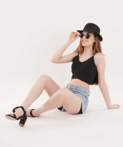 GH CROP TOP - BLACK - Image 6
