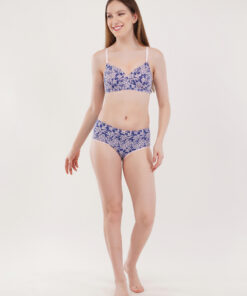 GH PREMIUM PRINT 4 FP B&P – Floral Print Blue n baby pink - Image 6